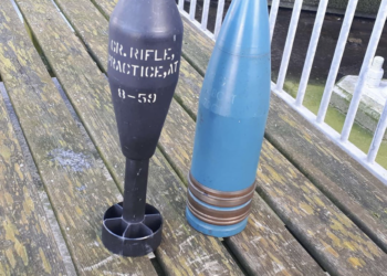 ‘Projectiel’ gevonden bij de Snuffelmug Heemstede