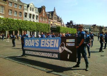 Boa’s voeren ook in Haarlem actie