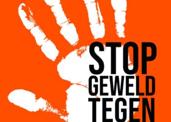 Gebouwen kleuren oranje om geweld tegen vrouwen te stoppen