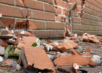 Auto botst op gevel van flat: “Ik dacht aan een invasie”