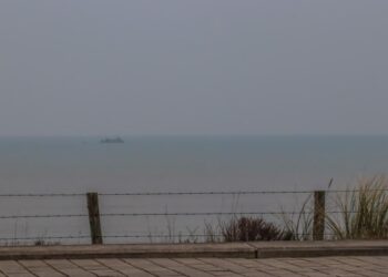 Enorme trilling voelbaar van IJmuiden tot Zandvoort na explosie op zee