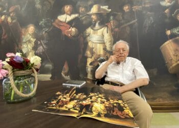 Meneer ‘Rembrandt’ Balm (82) tekende duckwacht voor Donald Duck: “Oude tijden herleven”