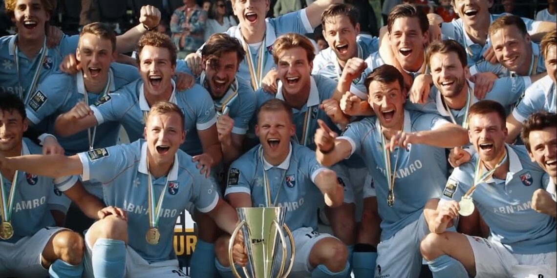 Hockeyers Bloemendaal prolongeren Europese titel: ‘Feest op clubhuis ging door tot in de kleine uurtjes’