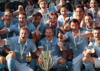 Hockeyers Bloemendaal prolongeren Europese titel: ‘Feest op clubhuis ging door tot in de kleine uurtjes’