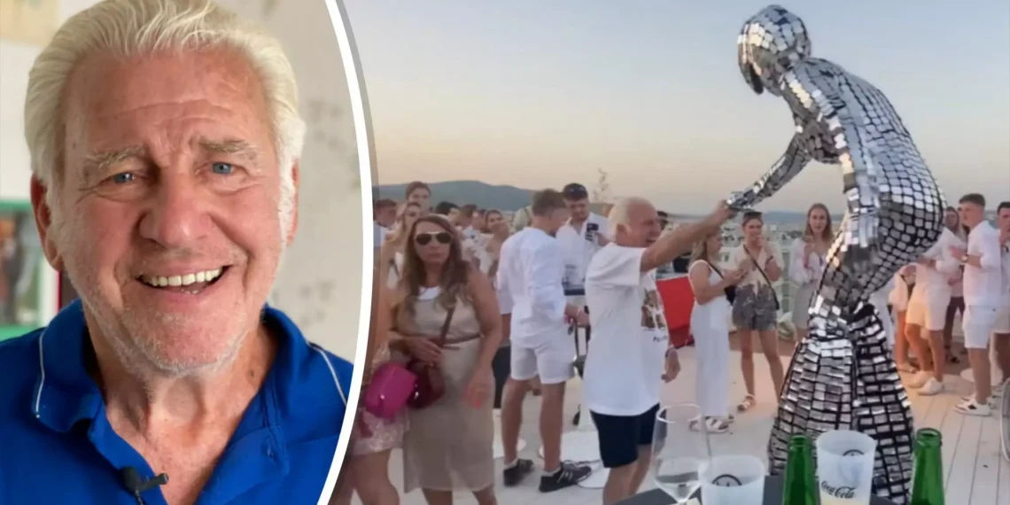 House-opa (90) gaat los op Ibiza: exclusieve feesten, massages én een lege portemonnee