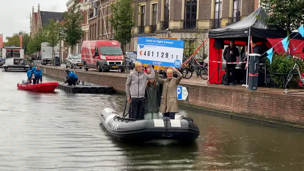Dit jaar geen ‘Swim’ door blauwalg, toch een recordbedrag opgehaald: ‘Zo mooi’