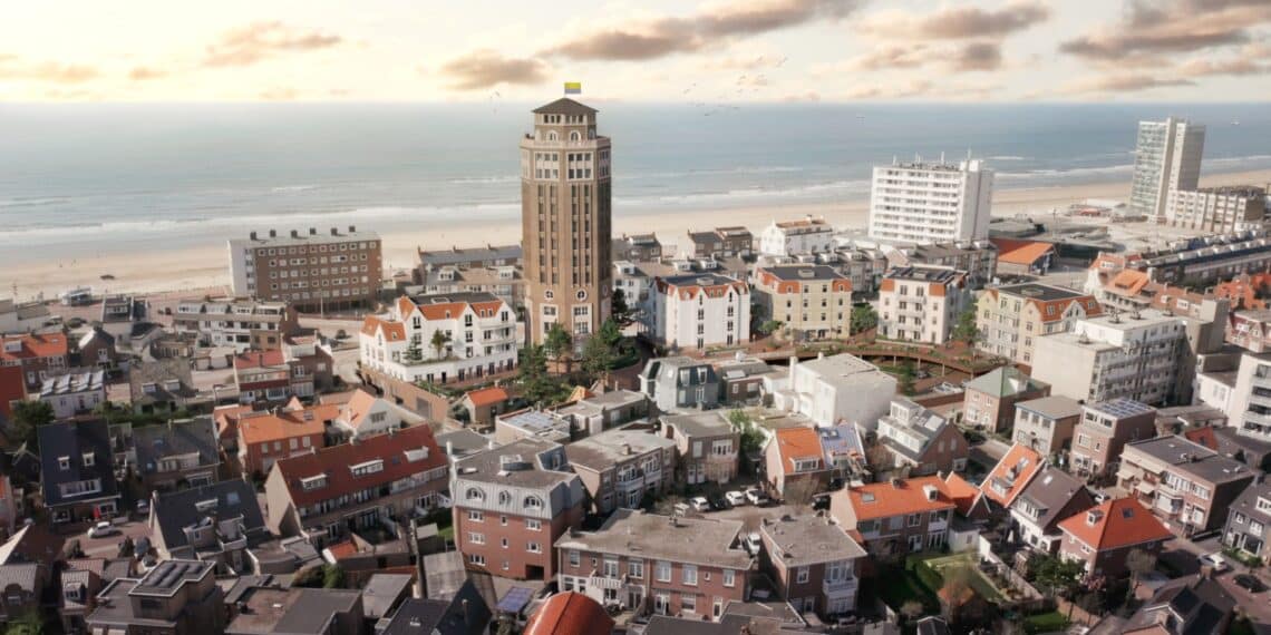 Architect Watertoren Zandvoort kampt met prijsstijgingen: “Boven de 10 miljoen zit je wel en dat is gewoon een hoop geld”