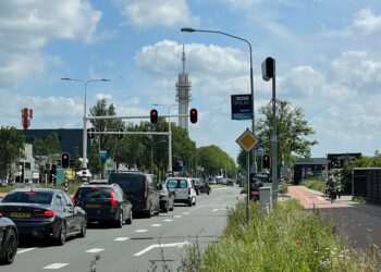 Nieuwe flitspaal in Waarderpolder is een test: “Worden geen boetes verstuurd”