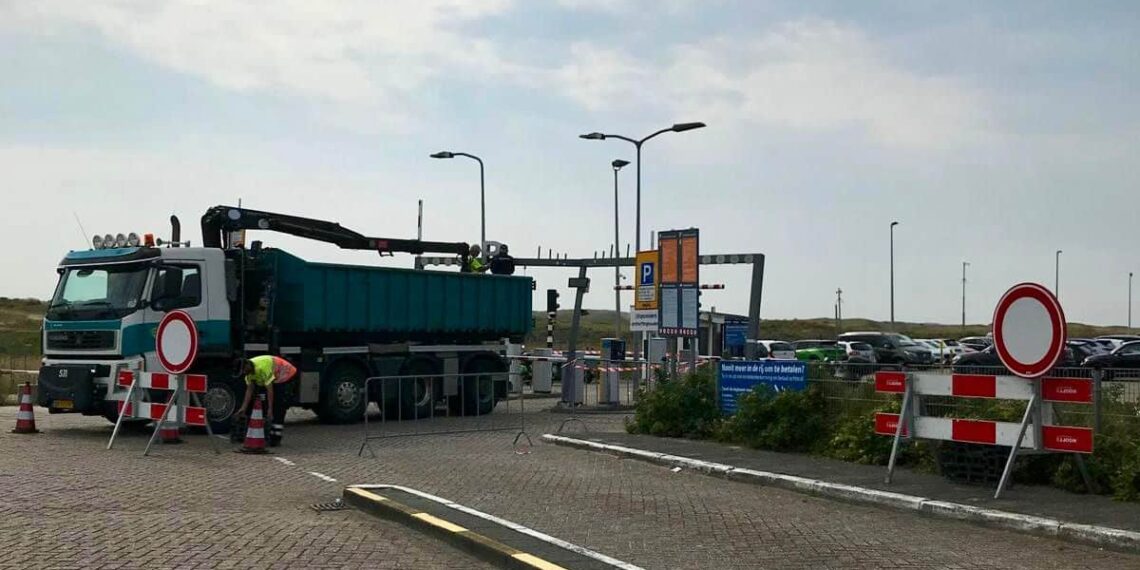 Zandvoort P Zuid parkeerplaats