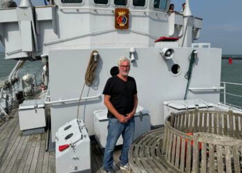 Marineschip uit Haarlem naar Wereldhavendagen: “Eyecatcher van onze regio”