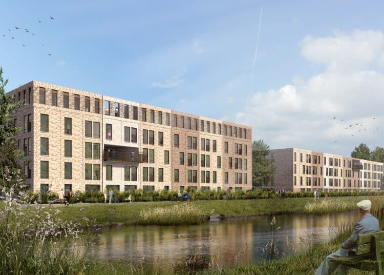 Hof van Jacob - impressie vanaf Amerikavaart Hof van Jacob - impressie vanaf Amerikavaart