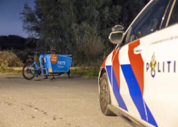 Bakfiets van bezorger gestolen en even later vernield teruggevonden