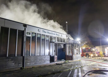 Veel schade bij clubhuis Haarlemse voetbalvereniging na brand