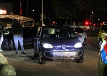 Botsing op Belgiëlaan nadat man op verkeerde rijstrook reed