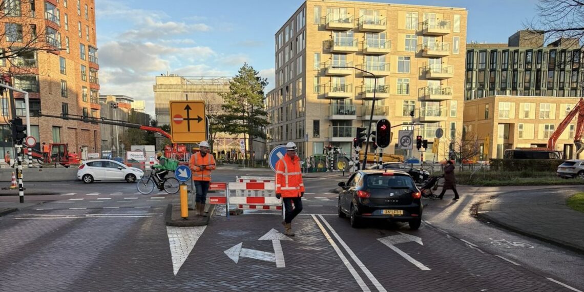 Europaweg deels dicht: geen verkeer van zuid naar noord